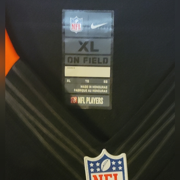 NFL Cincinnati Bengals #14 Andy Dalton Nike Black Elite Jersey Nike - Picture 3 of 6